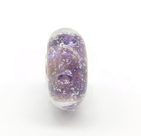 Nebula Stardust Monroe - Elfbeads Glass - live photo